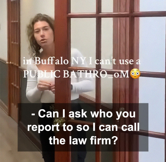 White &ldquo;Office Karen&rdquo; Berates Black Woman Using Law Firm&rsquo;s Bathroom