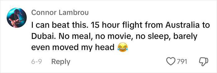 The New Travel Trend Wins The Internet As People Refuse Using Any Amenities During Long Flights