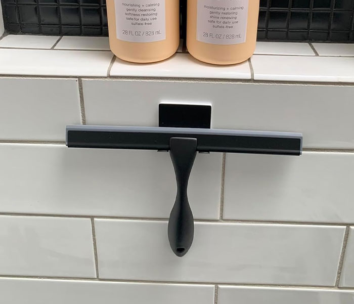 Hang Up Your Shower Squeegee And Keep Your Shower Glass Looking Sparkling
