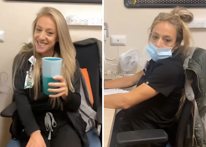 Nurses Reveal What They Look Like After A 12-Hour Shift And Internet Is Stunned Nurses Reveal What They Look Like After A 12-Hour Shift And Internet Is Stunned
