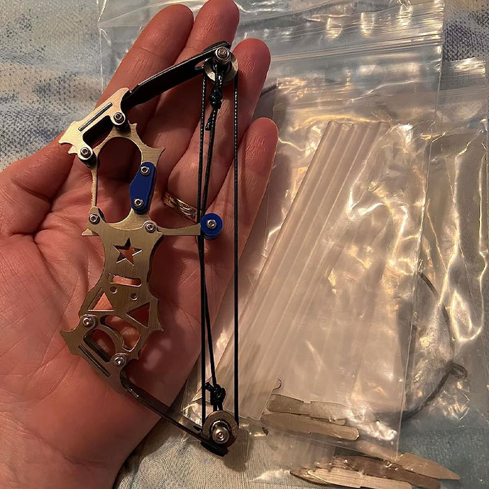 This Mini Archery Bow Set Can Be A Great Stress Reliever. Just Don't Aim It At Karen From HR!