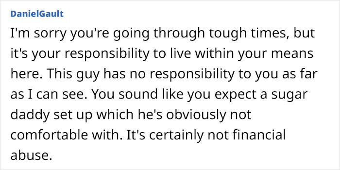 Woman Furious After Internet Turns The Tables On Her And Says She's Financially Controlling Her BF