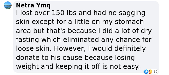 Man Raises $76k To Surgically Remove Excess Skin After Huge Weight-Loss Transformation