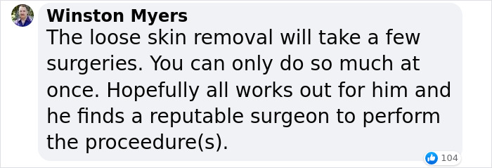 Man Raises $76k To Surgically Remove Excess Skin After Huge Weight-Loss Transformation