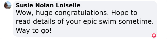 Amy Appelhans Gubser Completed A 17-Hour Swimming Journey Through Cold, Shark-Inhabited Waters