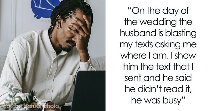 “They Want To Sue Me Now”: Photographer Doesn’t Show Up To Wedding