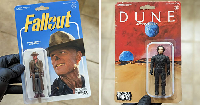 ‘Readful Things’: 80 Toys Inspired By Pop Culture Made By This Artist