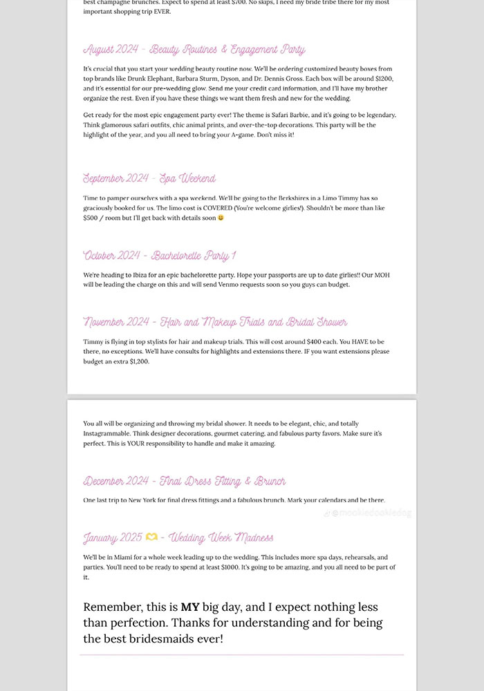 “I’m Sure You’ve Been Budgeting”: Bride Asks Best Friend To Take Out $20k Loan For Wedding Expenses “I’m Sure You’ve Been Budgeting”: Bride Asks Best Friend To Take Out $20k Loan For Wedding Expenses