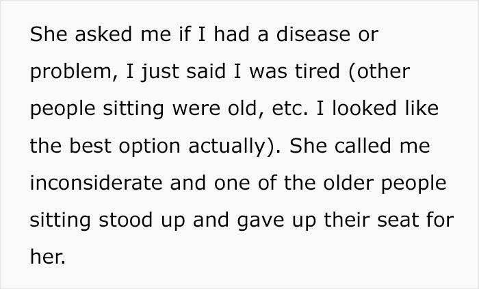 Drama Unfolds When Woman After 36-Hour Shift Refuses To Give Up Seat For A Pregnant Woman Drama Unfolds When Woman After 36-Hour Shift Refuses To Give Up Seat For A Pregnant Woman