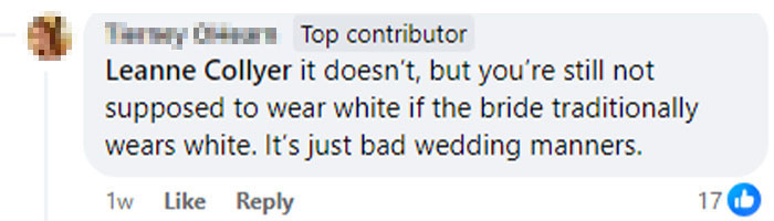 People Left Baffled Over Bride&rsquo;s Aunt Wearing An &ldquo;Inexcusable&rdquo; White Dress To Her Wedding