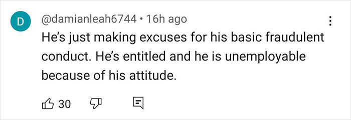 &ldquo;Total Nightmare&rdquo;: Man Who Faked Doctor&rsquo;s Note Gets Reality Check After Blasting Employer
