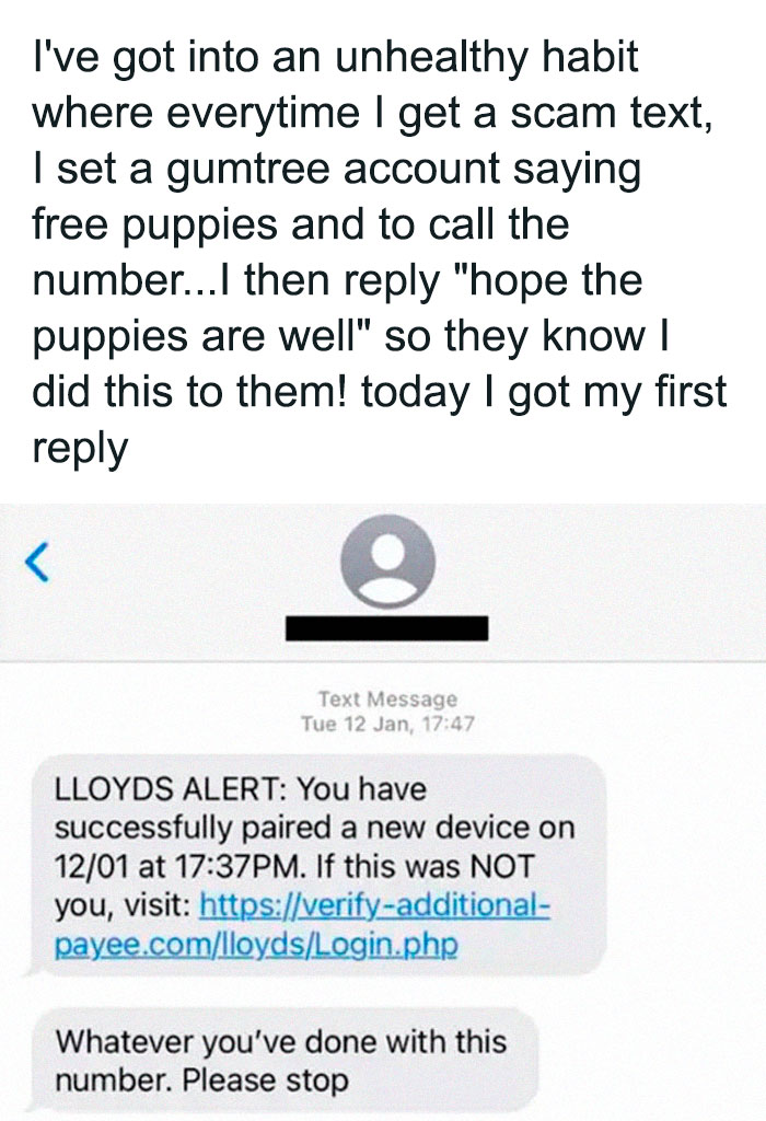 The Person Who Was Kind Enough To Connect A Scammer With Some Other Scammers