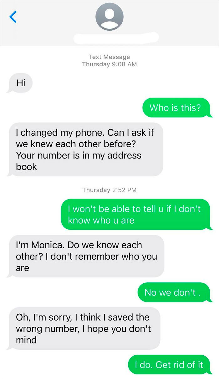 Thanks To This Sub I Knew Exactly What This Was. Wrong Number Scam