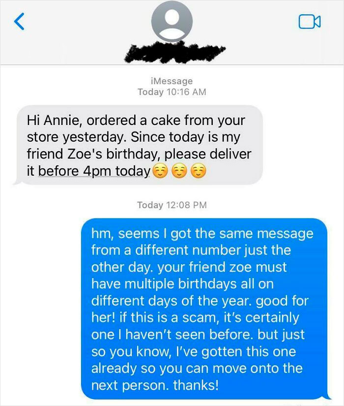 What Is Going On Here? (Birthday Cake Message)