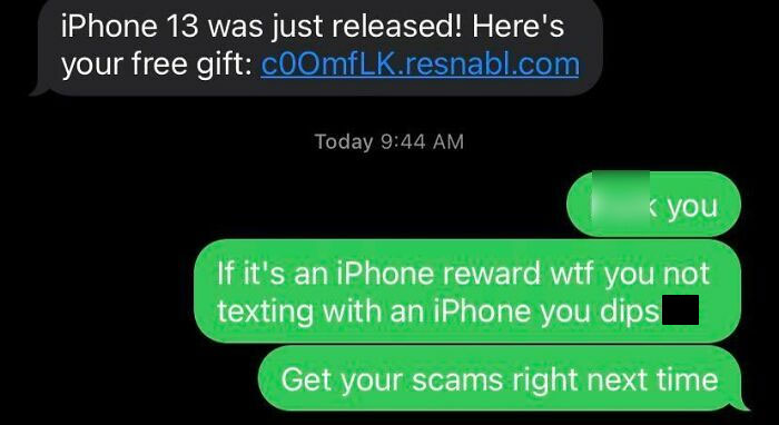 Scammers Gonna Scam