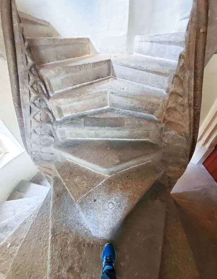 This Double-Spiral Staircase
