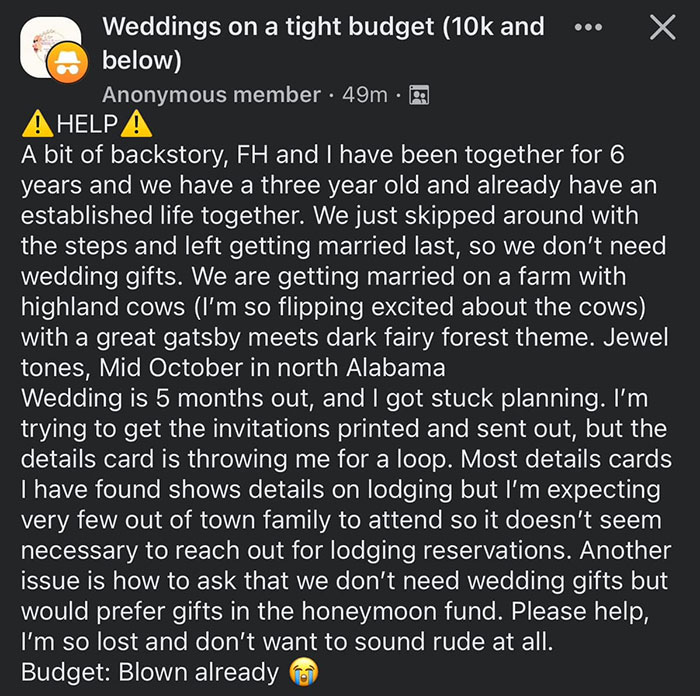 Bride And Groom Defended Online After Trolls Come After Their &ldquo;Tacky&rdquo; Wedding Invitations