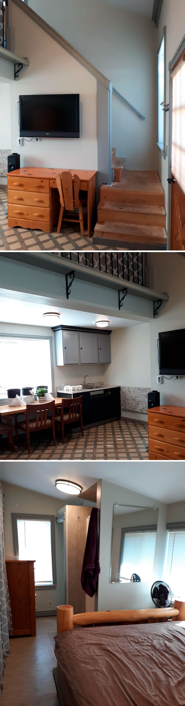 Inside My 16'x16' 'Bunkhouse'