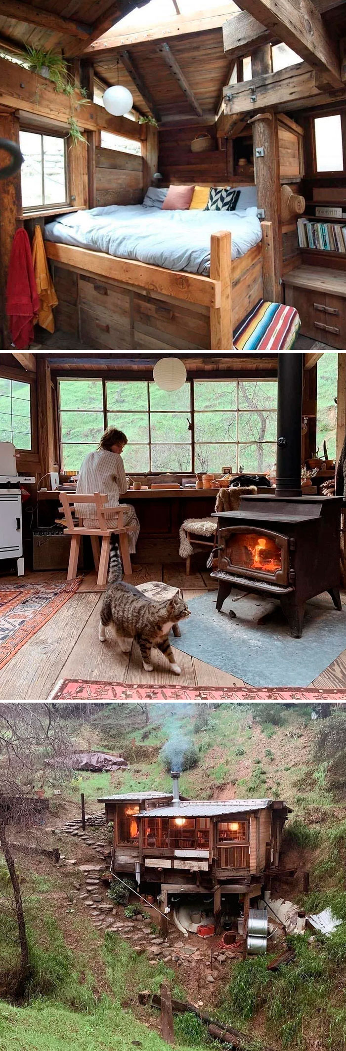 I Like This Simple Tiny House..no Internet.. Just Calmness