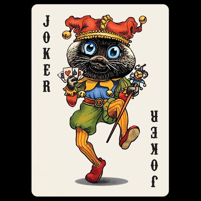 Chet Phillips Brings Feline And Canine Celebrities To Life In Unique Playing Card Decks (25 Pics)-Interview