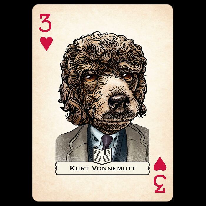 Chet Phillips Brings Feline And Canine Celebrities To Life In Unique Playing Card Decks (25 Pics)-Interview