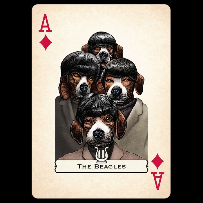 Chet Phillips Brings Feline And Canine Celebrities To Life In Unique Playing Card Decks (25 Pics)-Interview