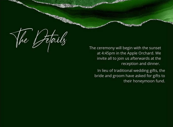 Bride And Groom Defended Online After Trolls Come After Their &ldquo;Tacky&rdquo; Wedding Invitations