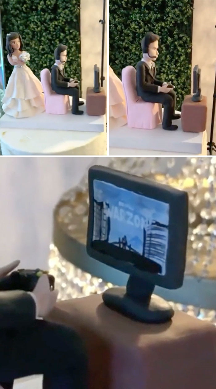 Cringe Cake Topper, Not To Mention The Fondant