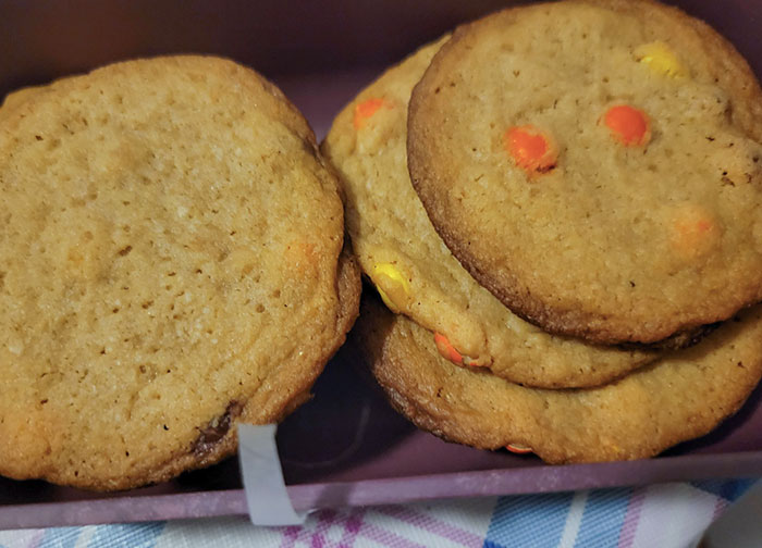 The Cookies That My Coworker Made Me Last Year. She's Always Doing Stuff To Make People Feel Better. She's A Lovely Person