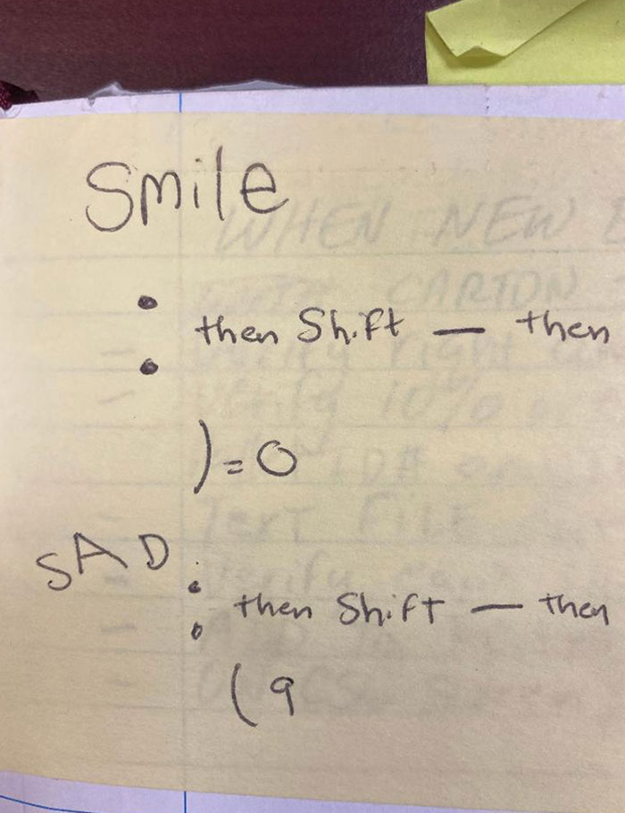 Instructions My Elderly Coworker Left For Himself In The Training Manual