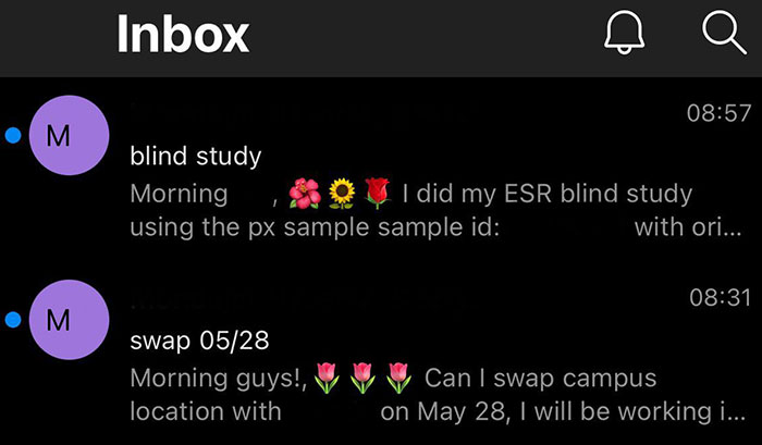 How One Of My Coworkers Starts Her Emails