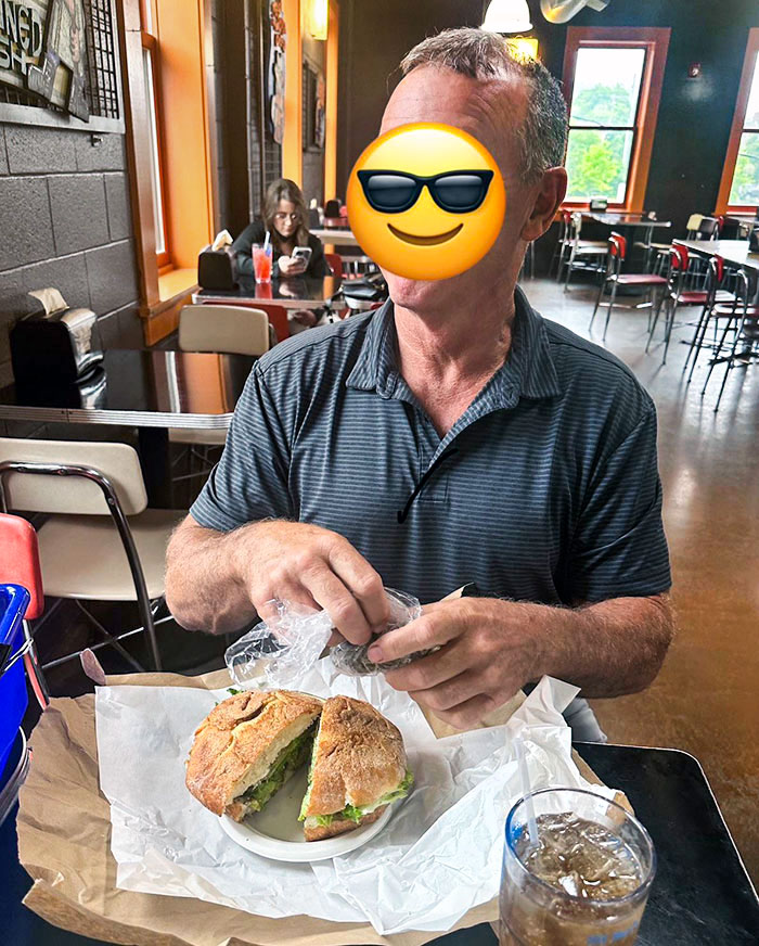 I Was Very Scared To Go To An Appointment Dealing Skin Necrosis, But My Dad, Who Lives Far Away, Got On A Plane At 3 AM And Surprised Me At The Appointment