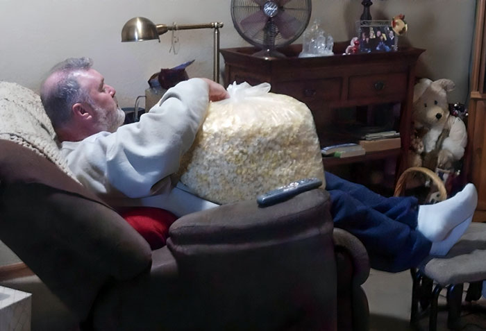 My Friend Works At The Movie Theater And This Is His Dad Reaping The Benefits