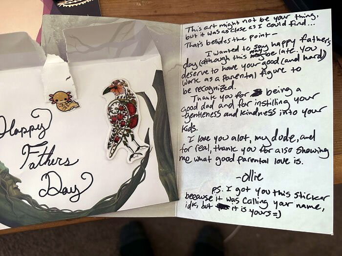 My Son’s Boyfriend Gave Me A Father’s Day Card Because I’ve Made My Home Safe For Them Both