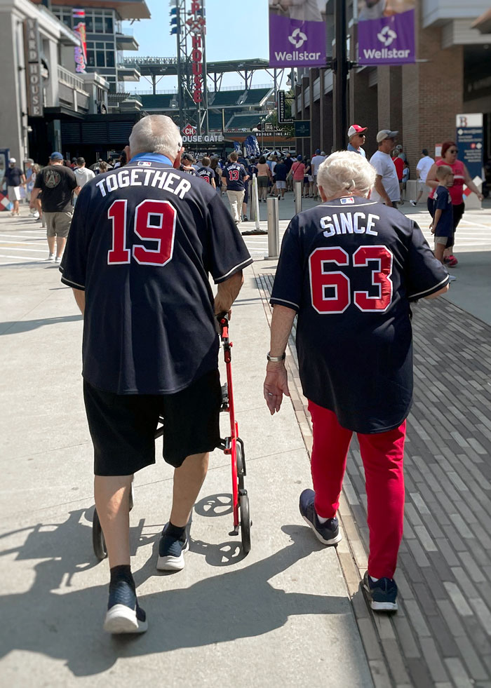 Couple Goals. Spotted This Adorable Duo At The Atlanta Braves Game Yesterday