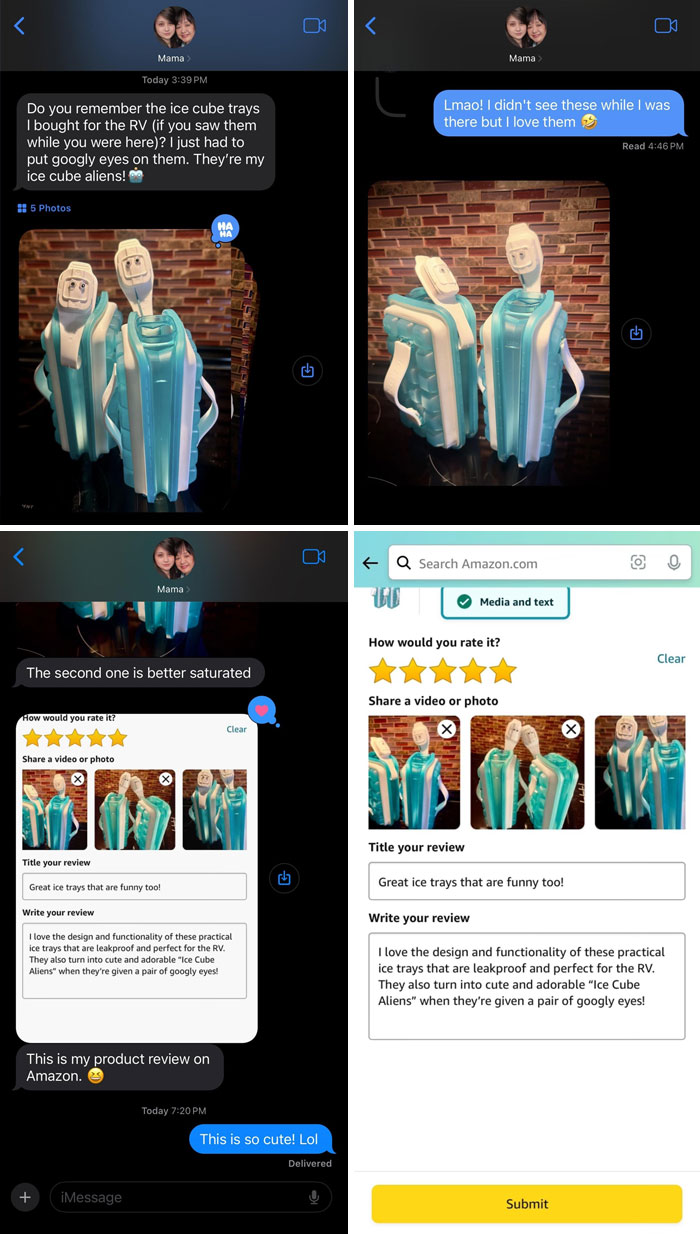 I'm A Little Weird, And I Definitely Get It From My Mom. She's 68 Now And Enjoying Semi-Retirement