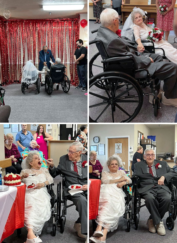 This Sweet Couple In My Town's Nursing Home Renewed Their Vows On Their 60th Wedding Anniversary
