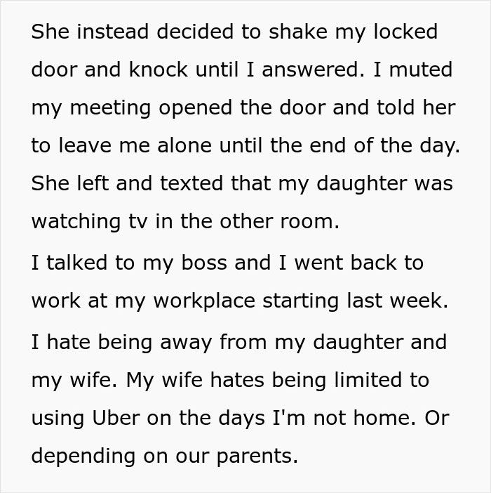 Wife Ignores Man&rsquo;s Home Office Rules, Pushes Him To The Limit, Drama Ensues When He Cancels WFH