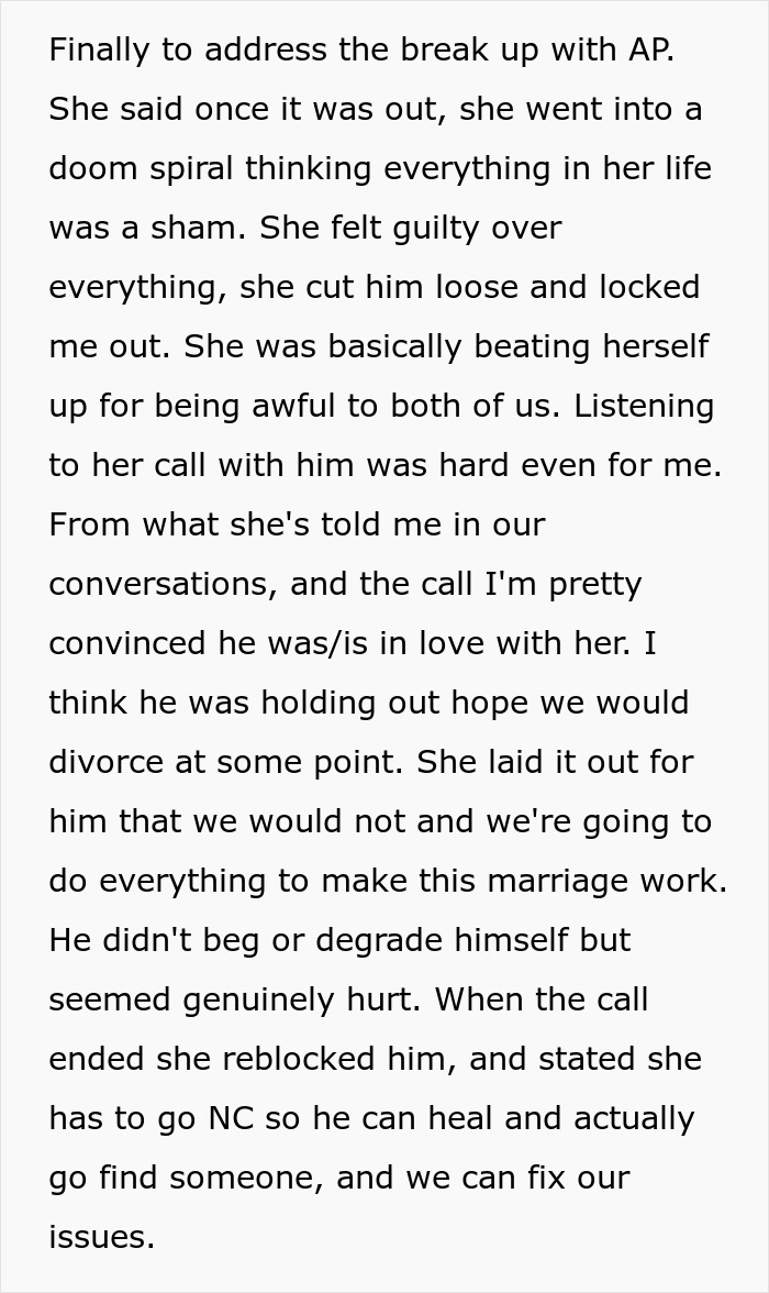 Wife Is Furious Husband Knew About Her Affair Of 2 Years And Just Didn't Care