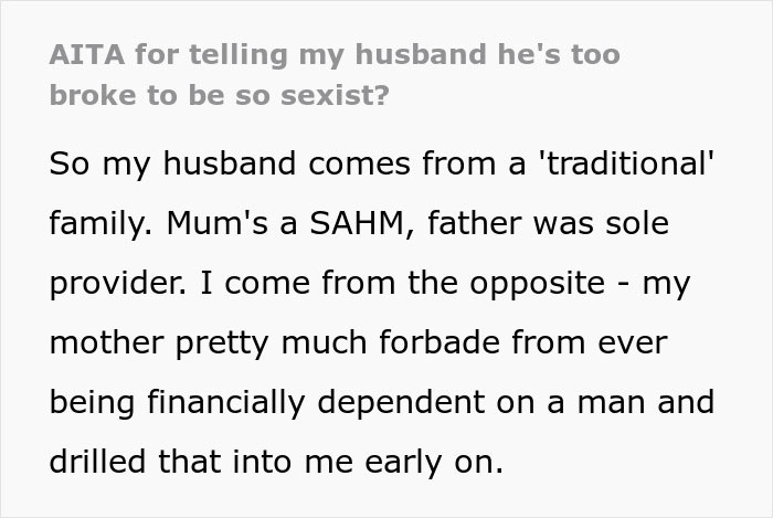 Man Tells Wife To Act “More Like A Proper Woman”, Her Response Brings Tears To His Eyes Man Tells Wife To Act “More Like A Proper Woman”, Her Response Brings Tears To His Eyes