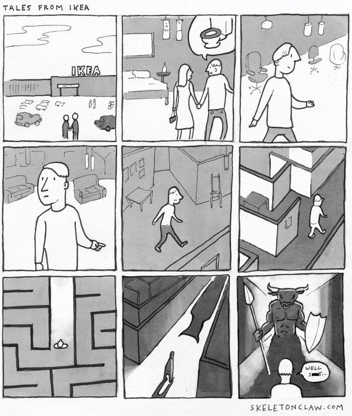 Slightly Dark And Amusing: 20 New Comics By Skeleton Claw