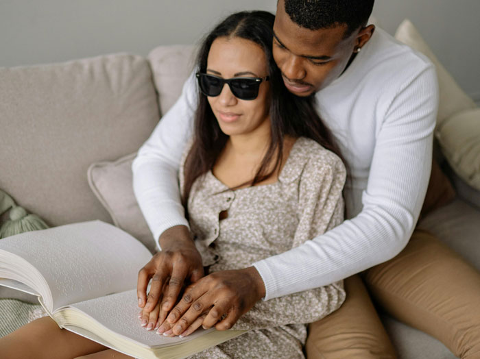 Guy Removed From Dinner Party For Babying And "Helping" Blind Woman Far Too Much