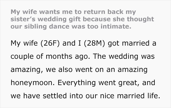 Man Brushes Off Wife&rsquo;s Concern About His Relationship With His Sister, People Have Their Doubts