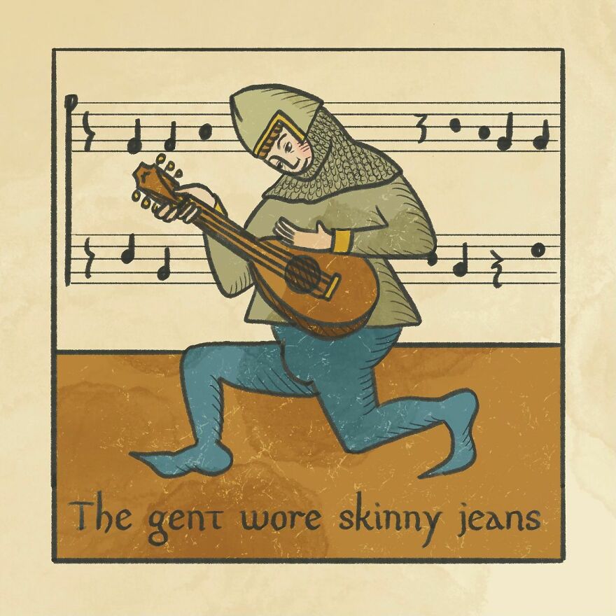 Medieval Humor Meets Modern Dating In &lsquo;Recognising The Ick&rsquo; Series By Clarice Tudor