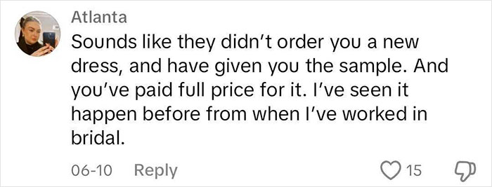 Influencer Accuses Bridal Shop Of Sending A &ldquo;Dirty&rdquo; Dress, Gets Reality Check And Legal Battle