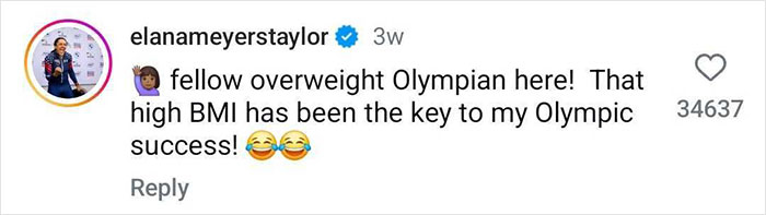Olympic Athlete Has The Perfect Response About BMI After Viewers Mock Her Weight