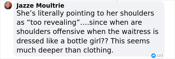 &ldquo;We Have Buckled Down On Our Dress Code&rdquo;: Woman Kicked Out Of Restaurant Over &ldquo;Revealing&rdquo; Outfit