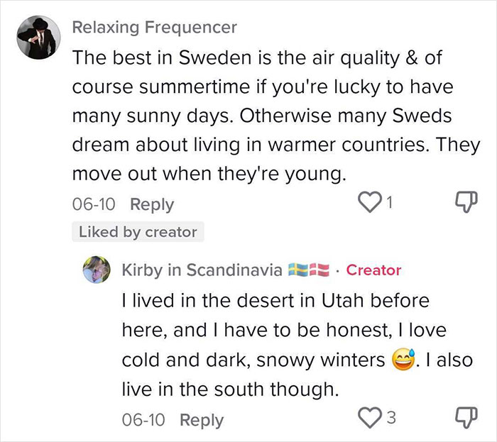 Woman Shares Her Swedish Neighborhood Shocks After Moving From The US Woman Shares Her Swedish Neighborhood Shocks After Moving From The US