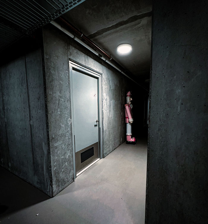 I Found It Inside The Basement Of My Apartment Complex