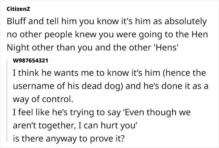 Guy Receives Cryptic Message Accusing His GF Of Infidelity, She Investigates Claiming It's Her Ex Guy Receives Cryptic Message Accusing His GF Of Infidelity, She Investigates Claiming It's Her Ex